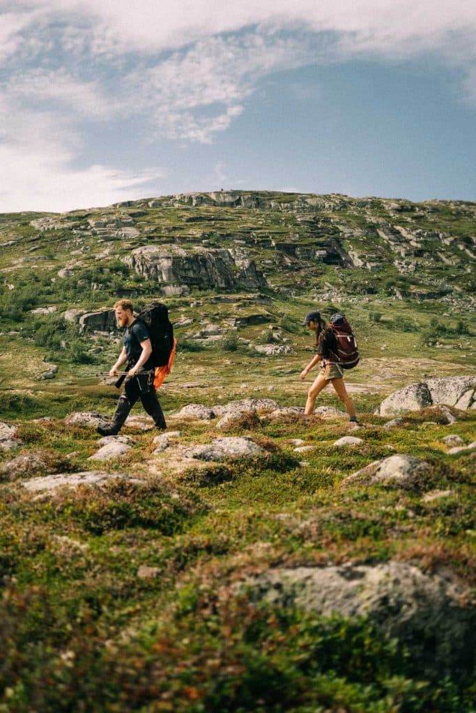 the norway trail - wandelen in noorwegen