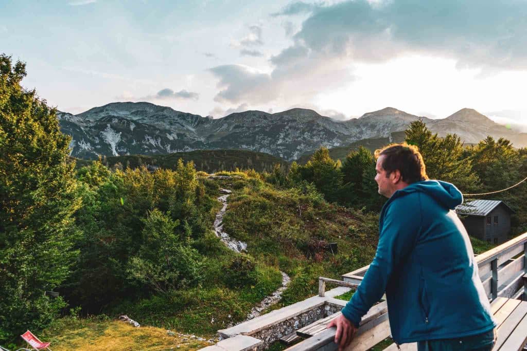 Hiken in Triglav National Park Slovenië