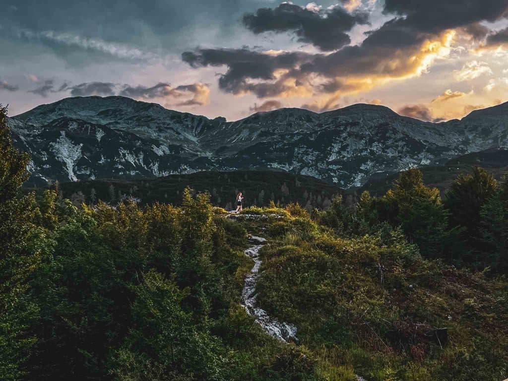 Hiken in Triglav National Park Slovenië