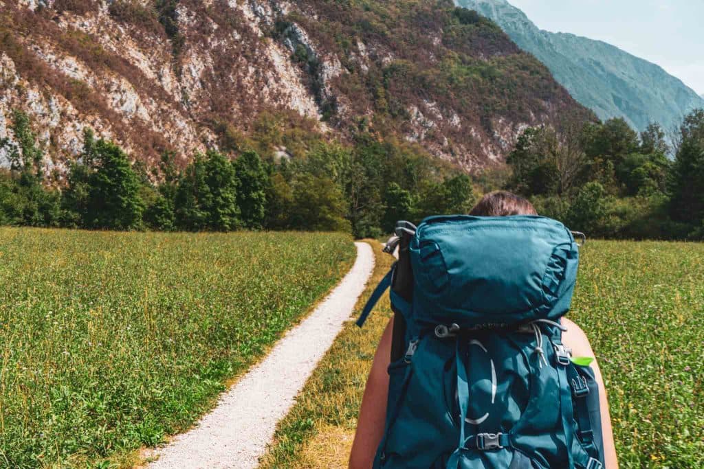 Raften op de Soca rivier in Slovenië