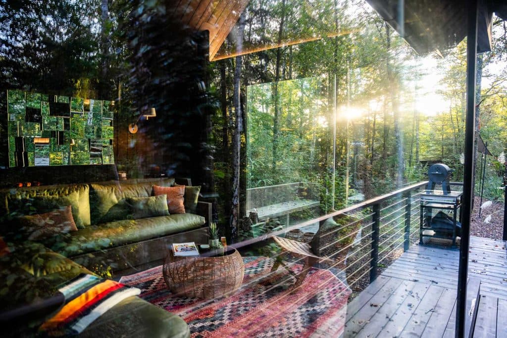 luxe cabin in de ardennen
