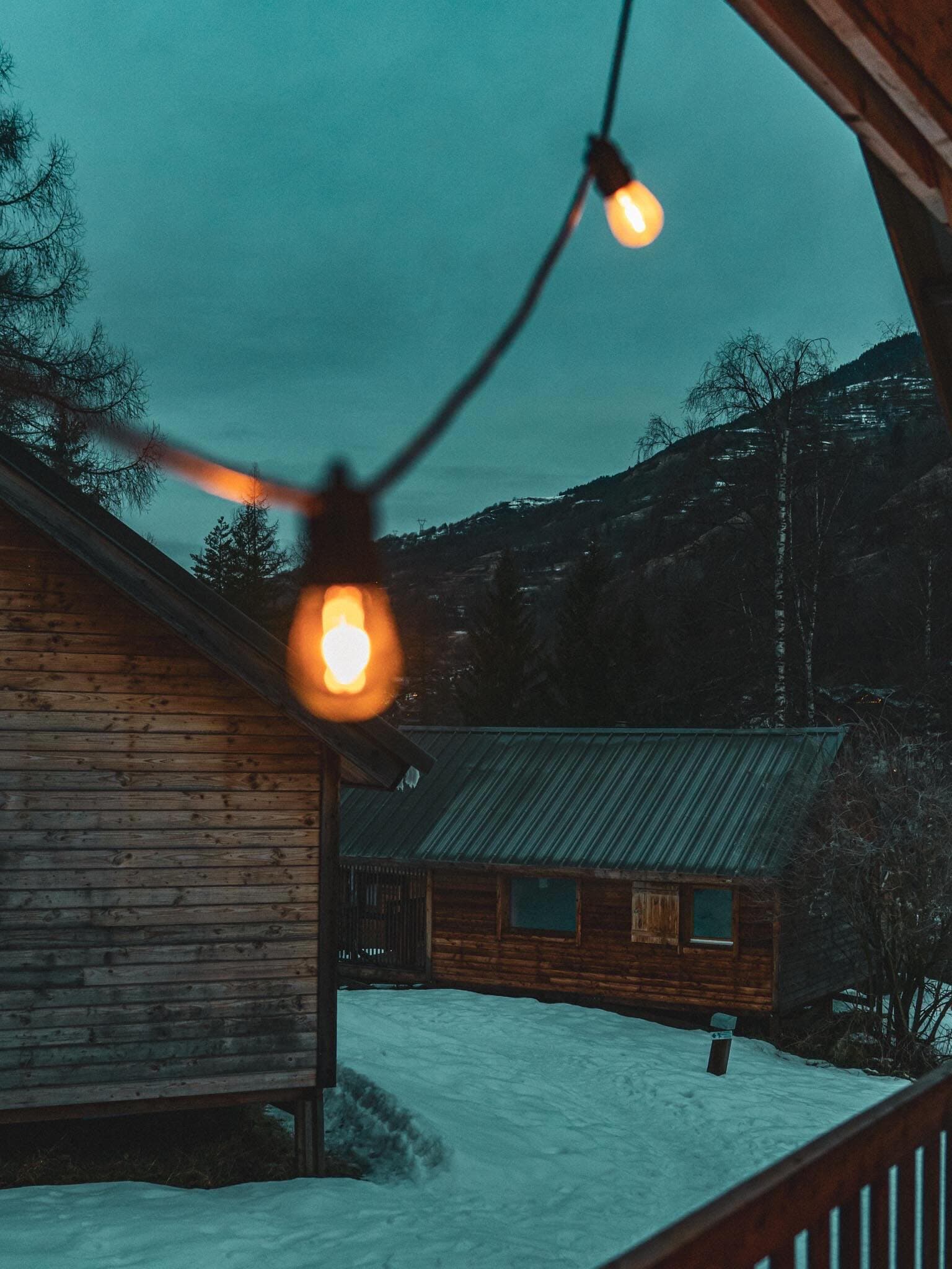 uniek overnachten in gezellige chalet in Frankrijk