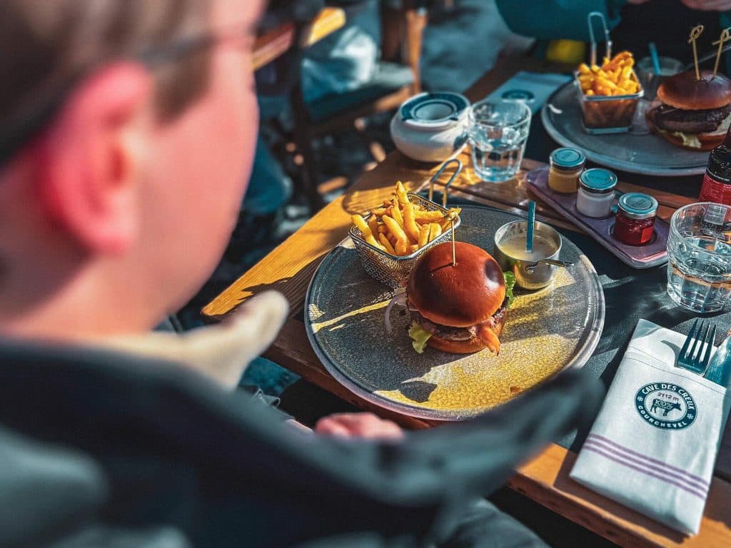 skihut skigebied Courchevel