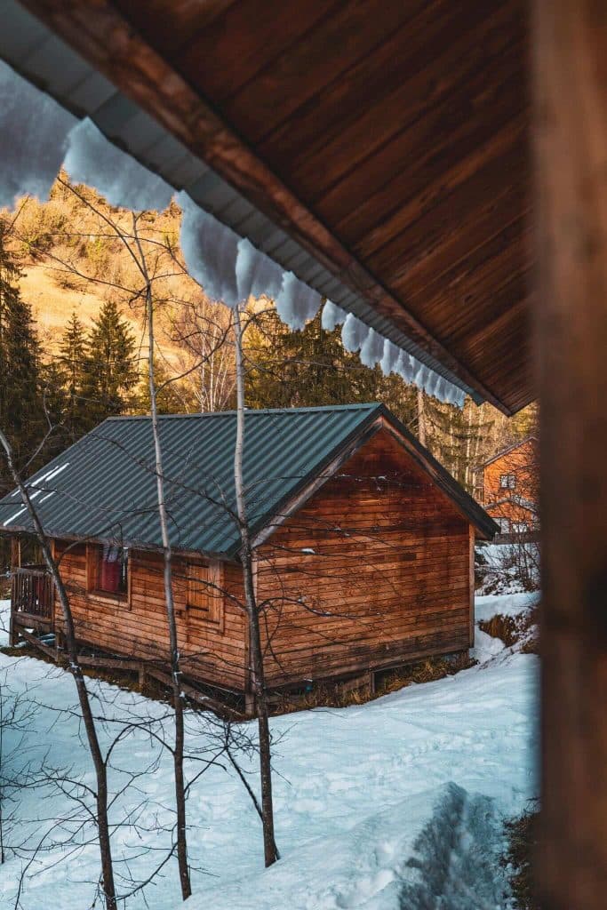 gezellige winterchalet Frankrijk