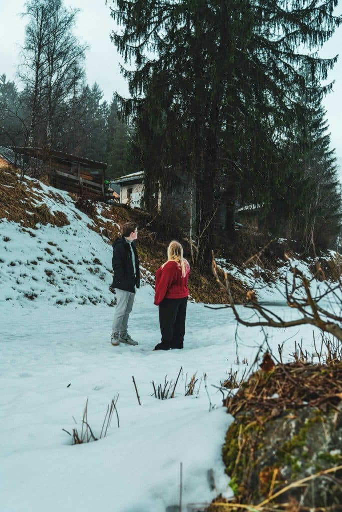 sneeuwwandeling Frankrijk