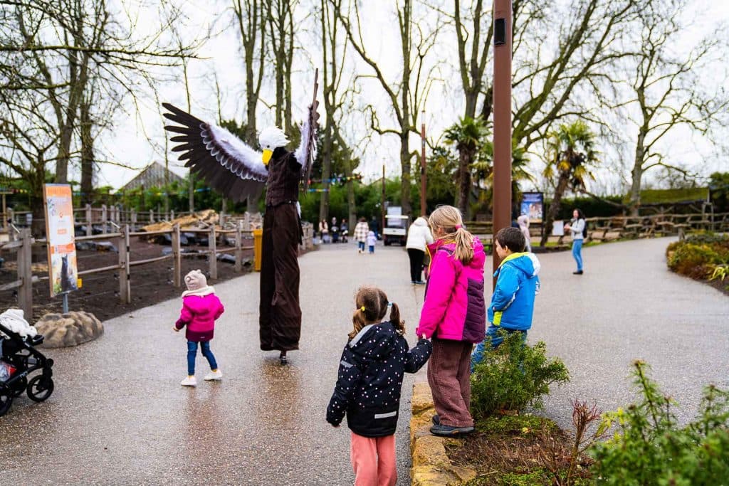 waar overnachten in pairi daiza - native village
