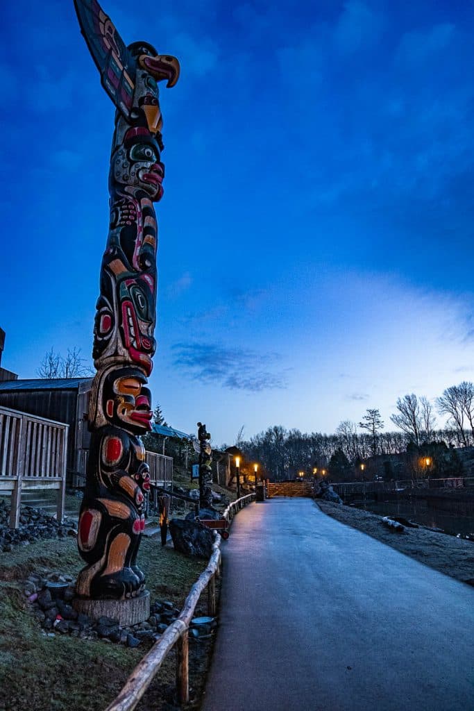 waar overnachten in pairi daiza - native village
