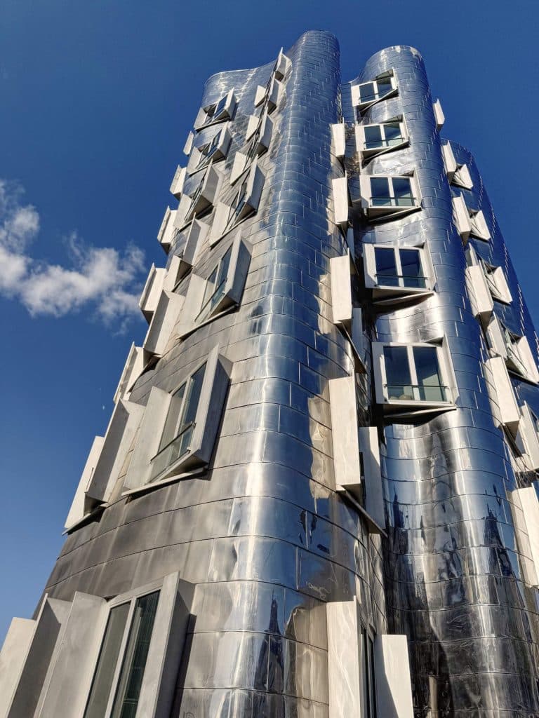 Düsseldorf, fietsstad, citytrip, architectuur