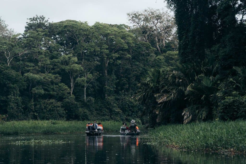 Het Tortuguero National Park in Costa Rica bezoeken is een absoluut hoogtepunt van je rondreis