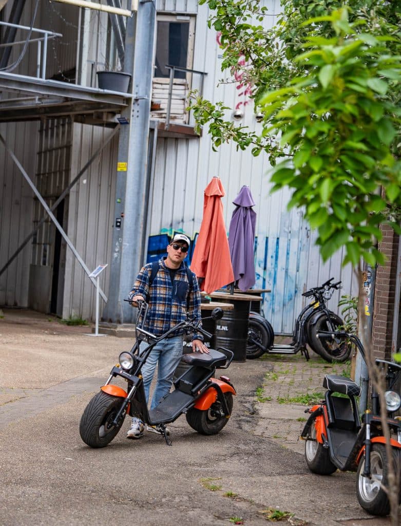 den bosch verkennen met e-chopper elektrische fiets