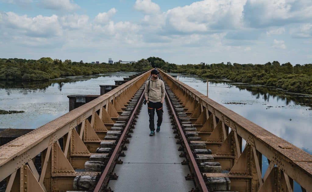 wandelen in de moerputten