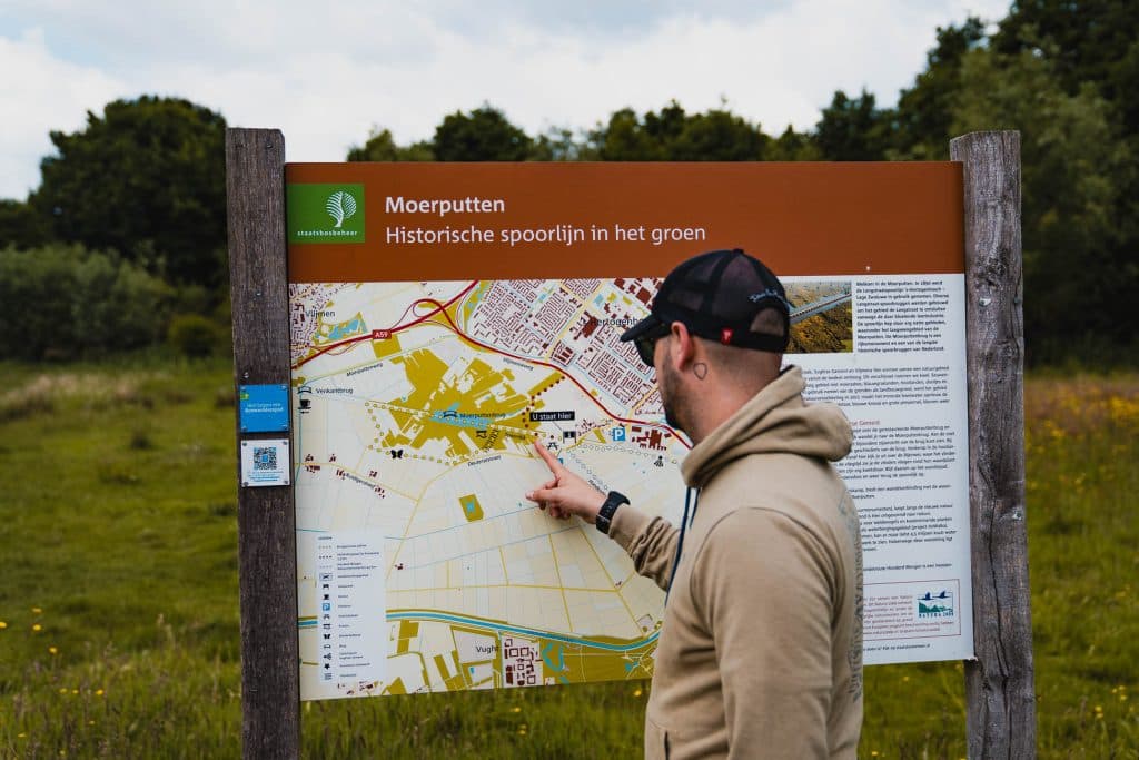 wandelen in de moerputten