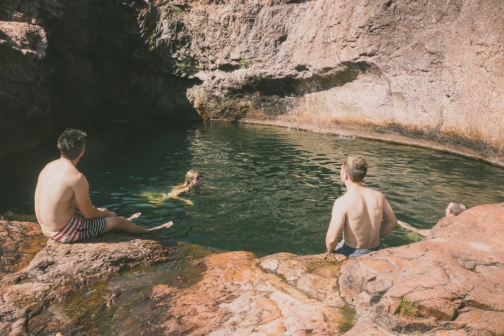 Zwemmen in Litchfield en Kakadu
