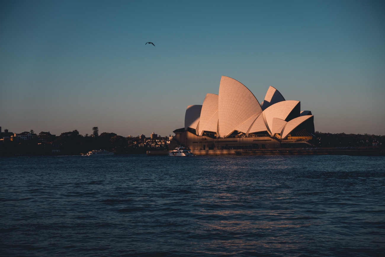 sydney opera huis australie wereldreizen