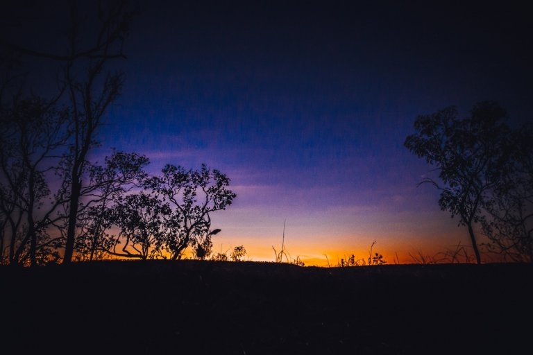 katherine nitmuluk national park zonsondergang