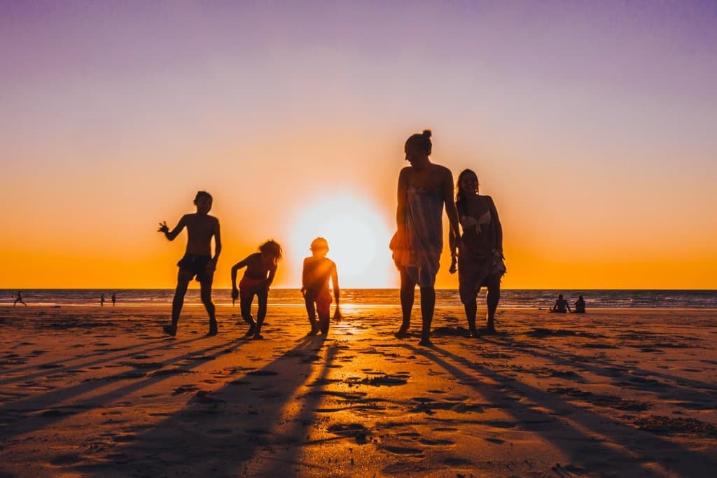 Cable beach broome zonsondergang