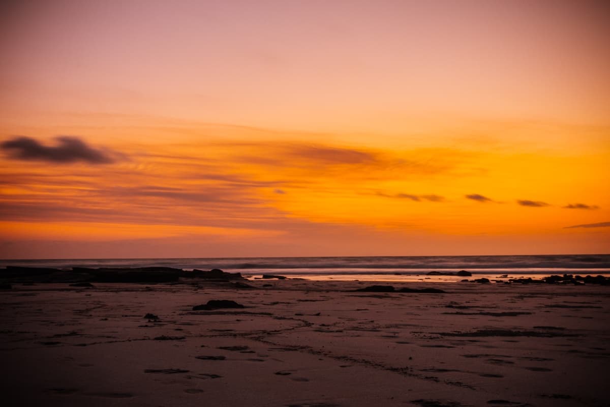 Zonsondergang australie