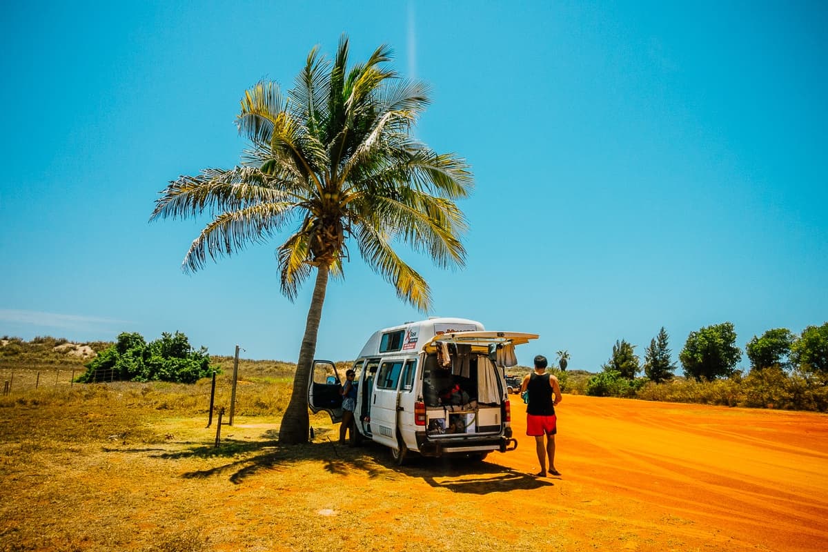 Roadtrip Darwin Perth australie maken