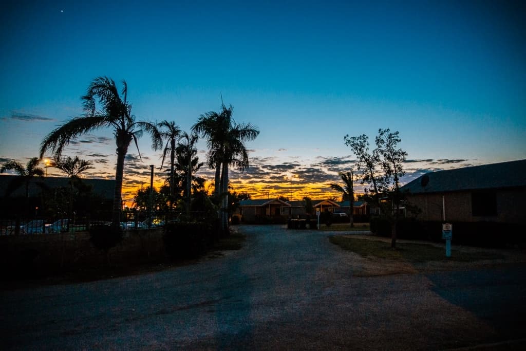 zonsondergang broome