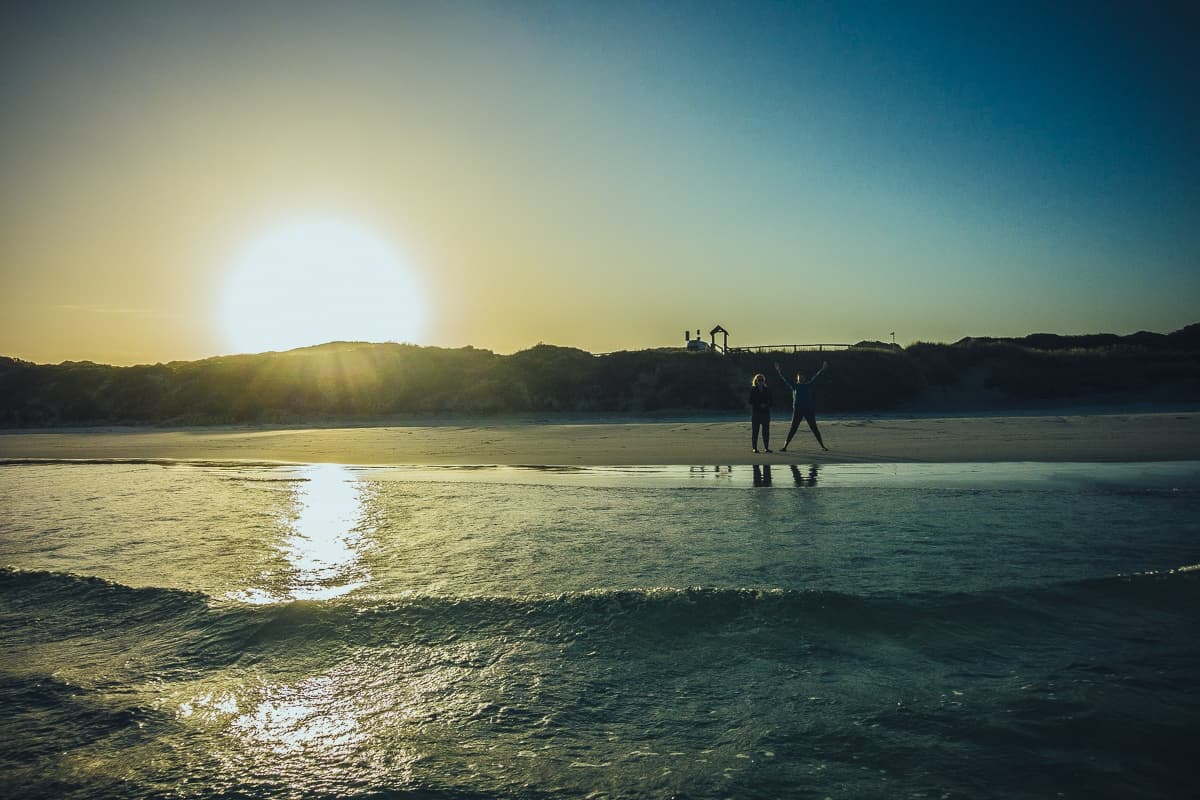 Zonsondergang Esperance Australie