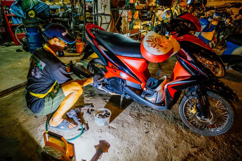 chiang mai koh lanta brommer huren