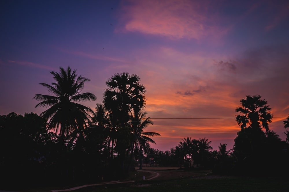 zonsondergang cambodja
