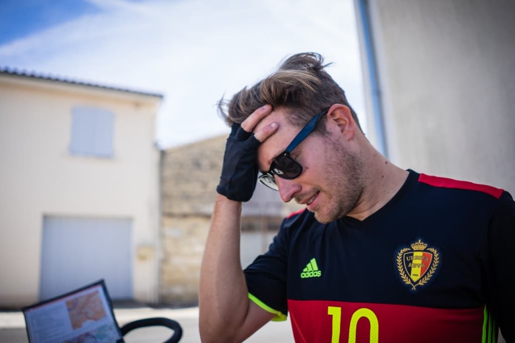 fietstocht naar Santiago de Compostela