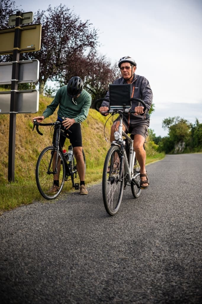 fietstocht naar Santiago de Compostela