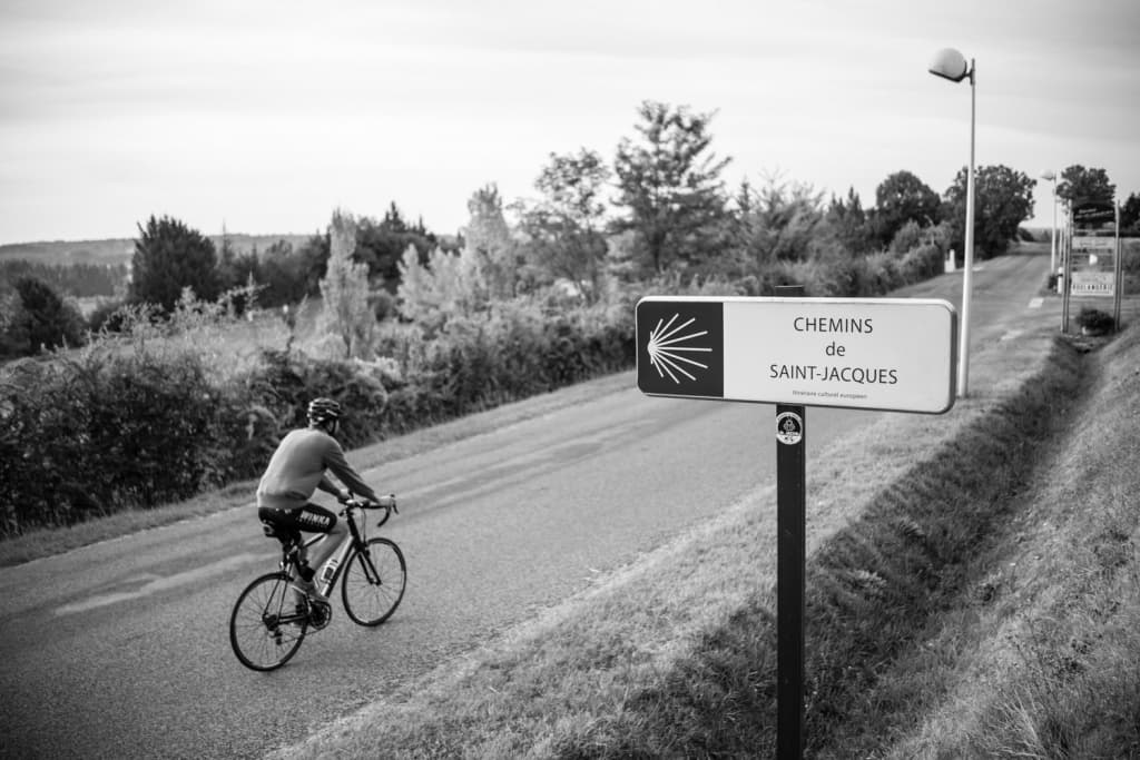 fietsen naar compostela