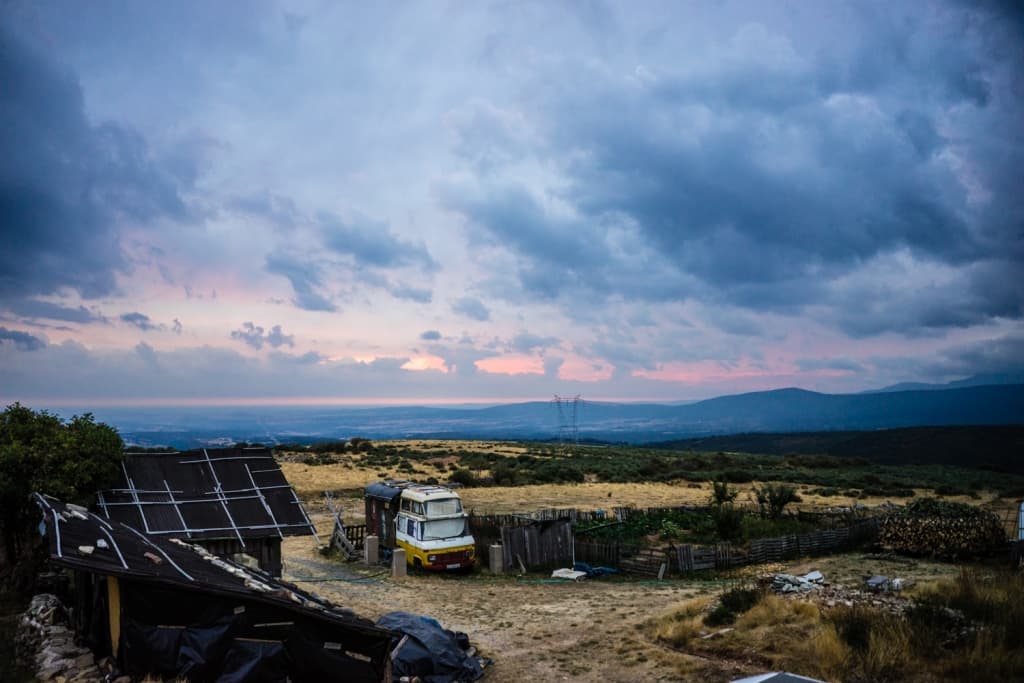 Santiago de Compostela per fiets