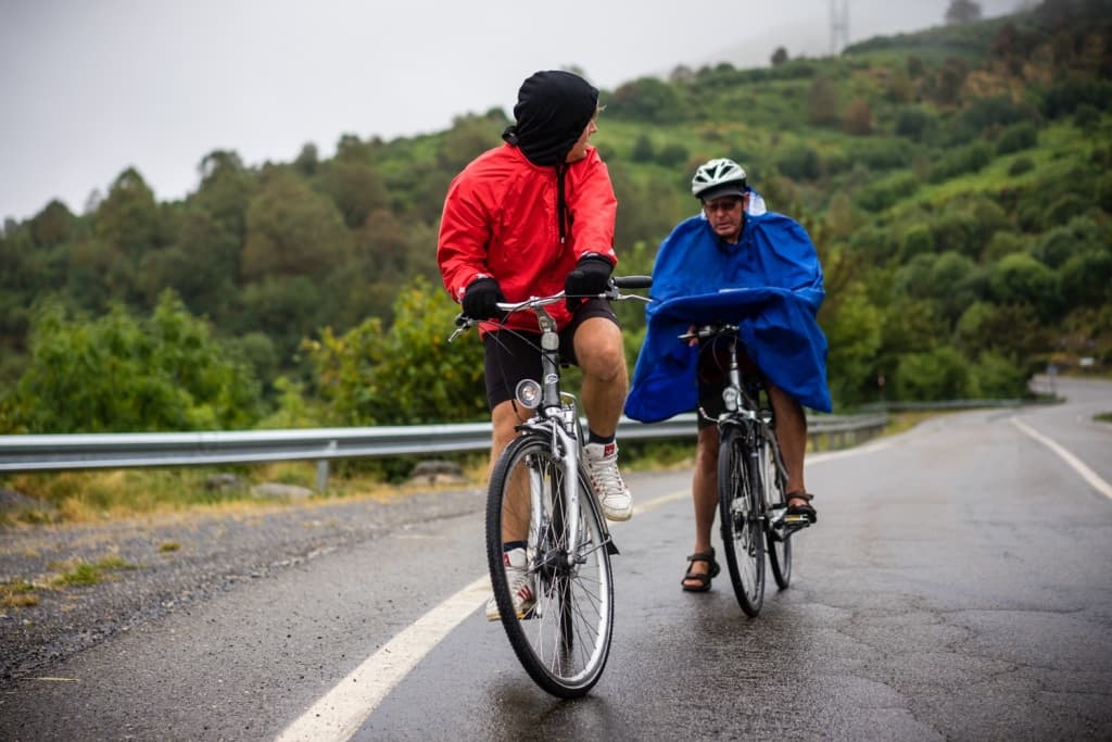 Santiago de Compostela per fiets
