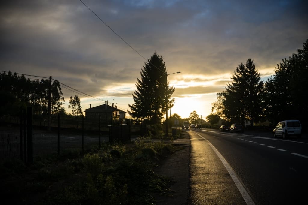 Santiago de Compostela per fiets