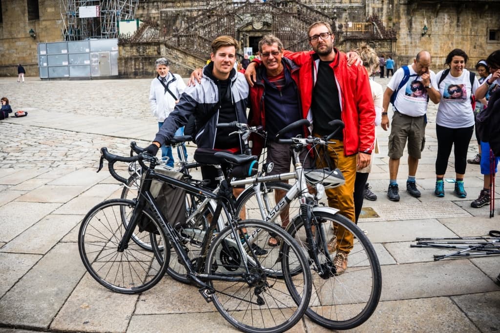 Fietstocht Compostela