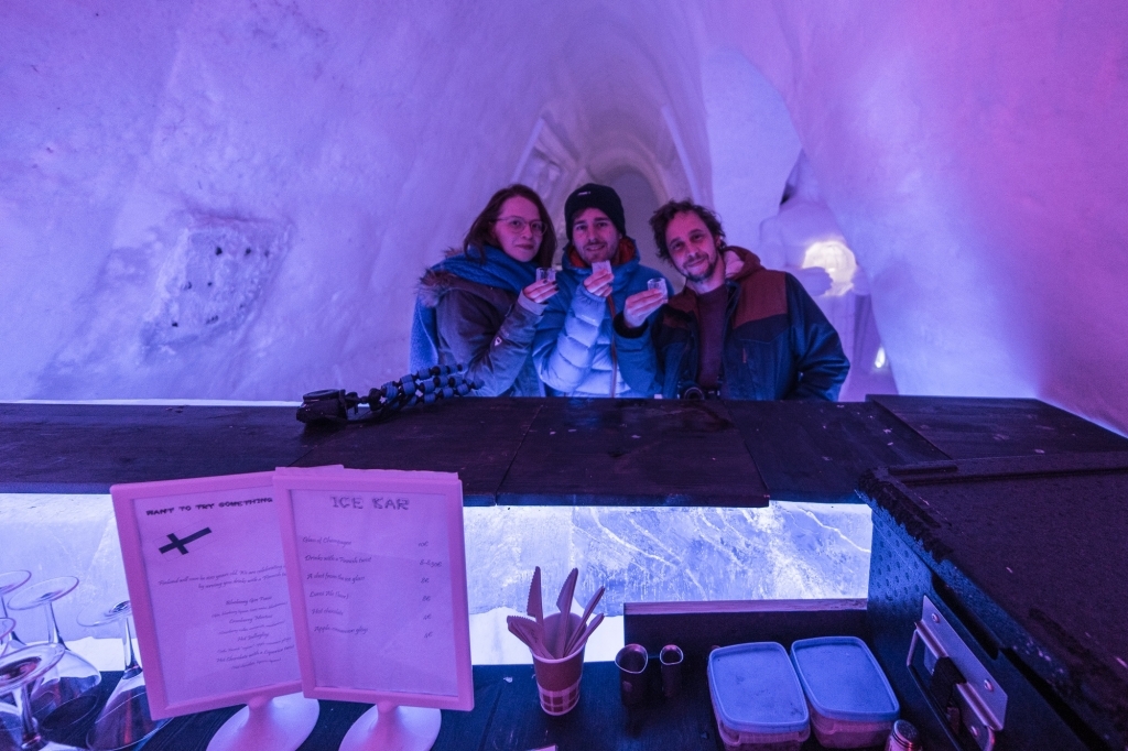 icecave bezoeken in lapland