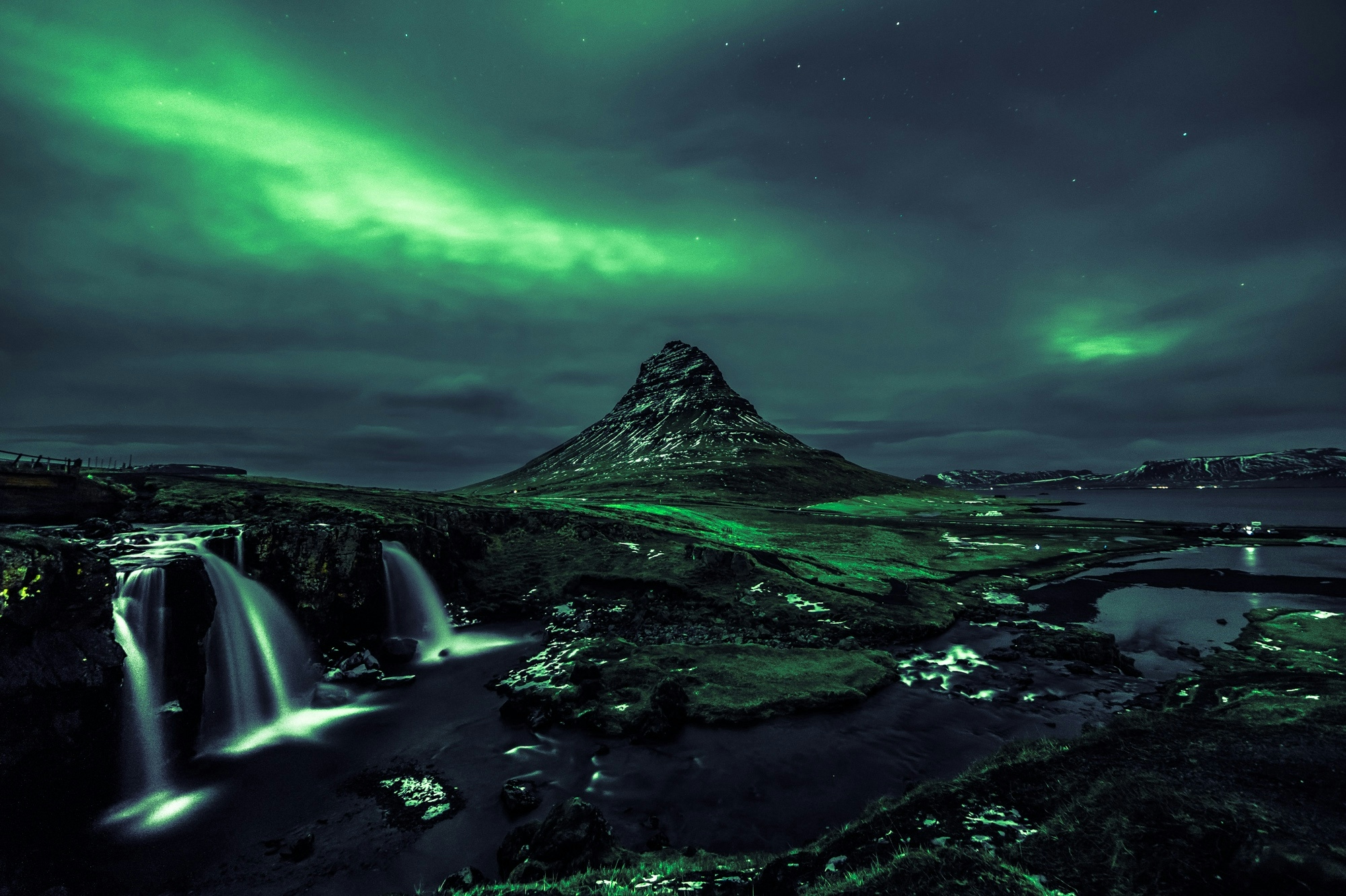 Fotos in IJsland: Kirkjufell en Noorderlicht
