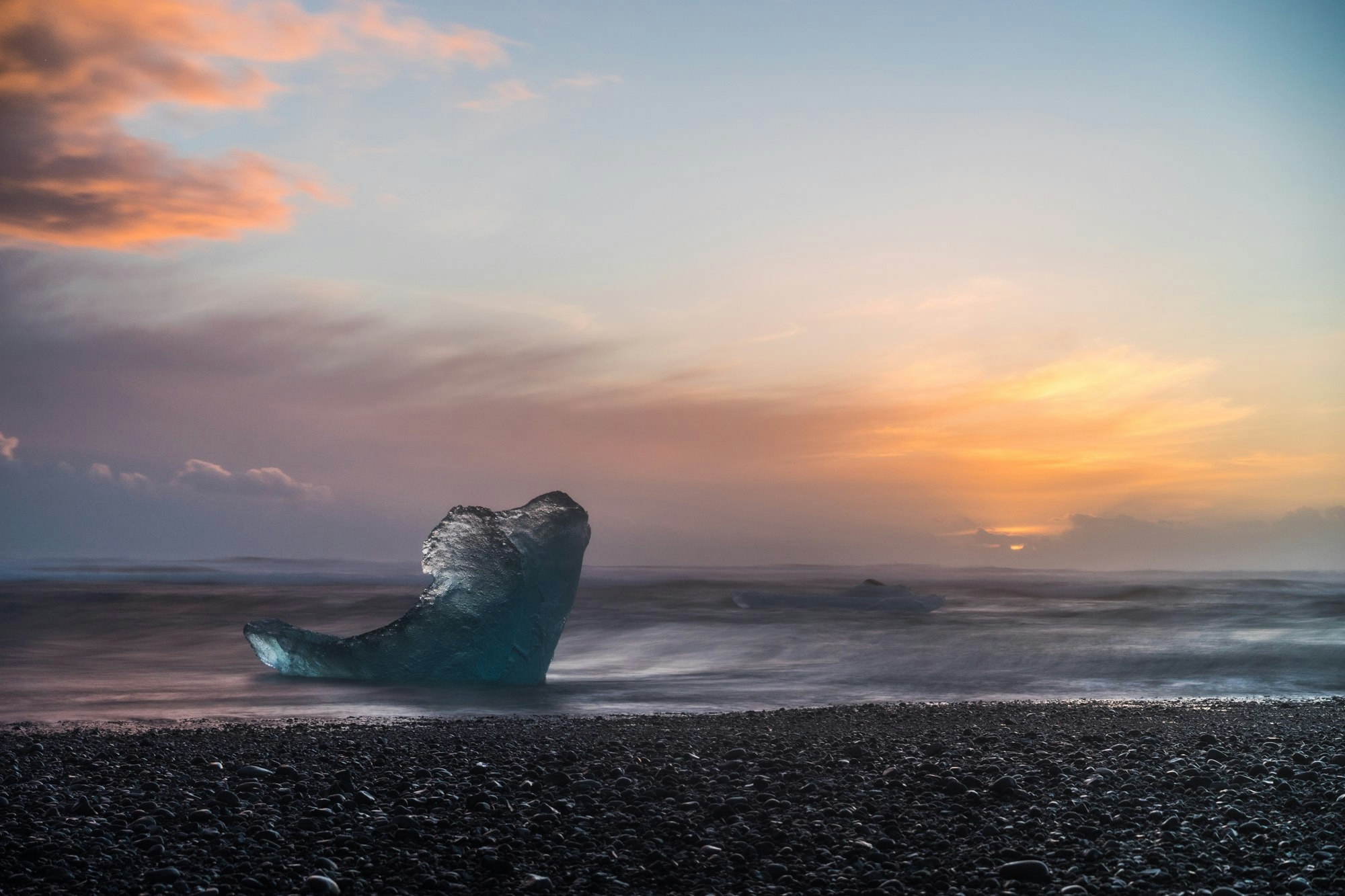 Fotos van IJsland: Jokulsarlon gletsjermeer