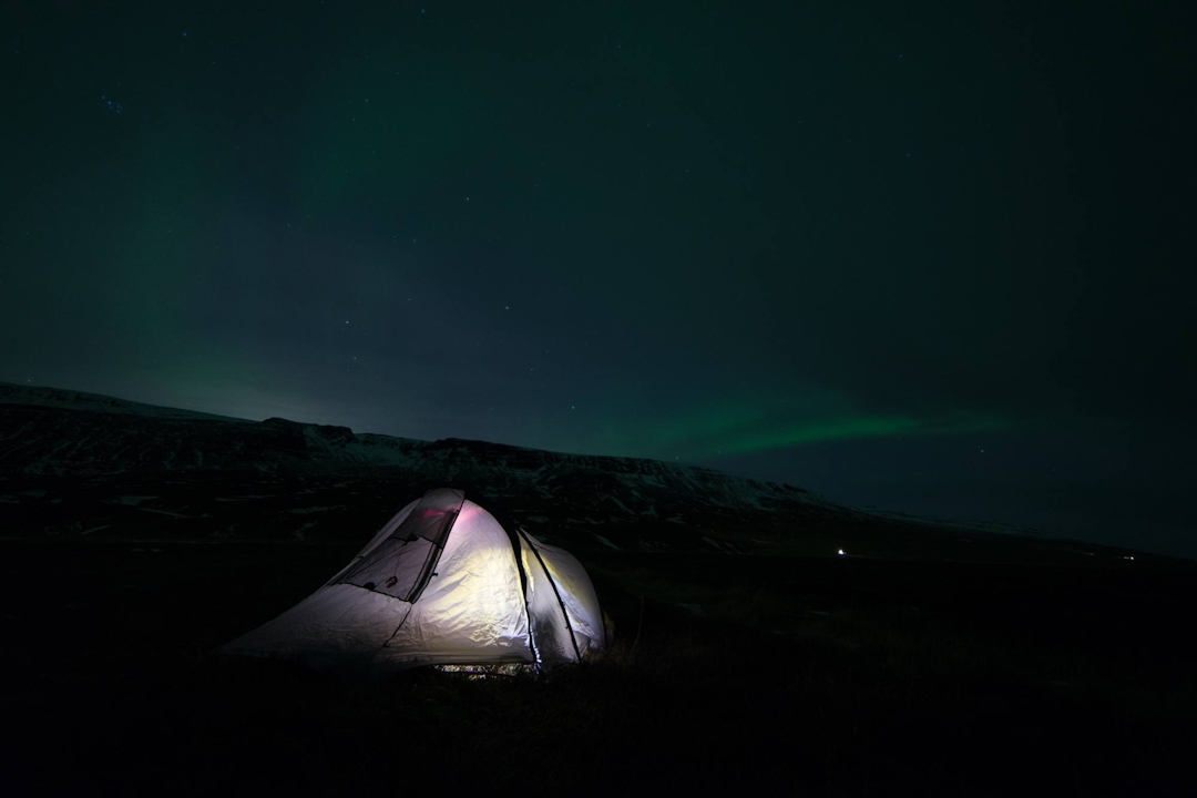 kamperen in IJsland