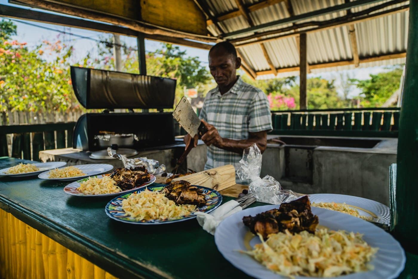 Jerck chicken jamaica