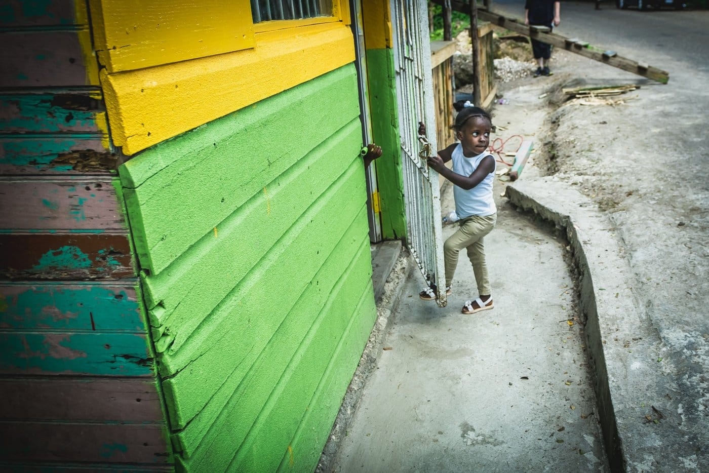 Portret fotografie Jamaicanen
