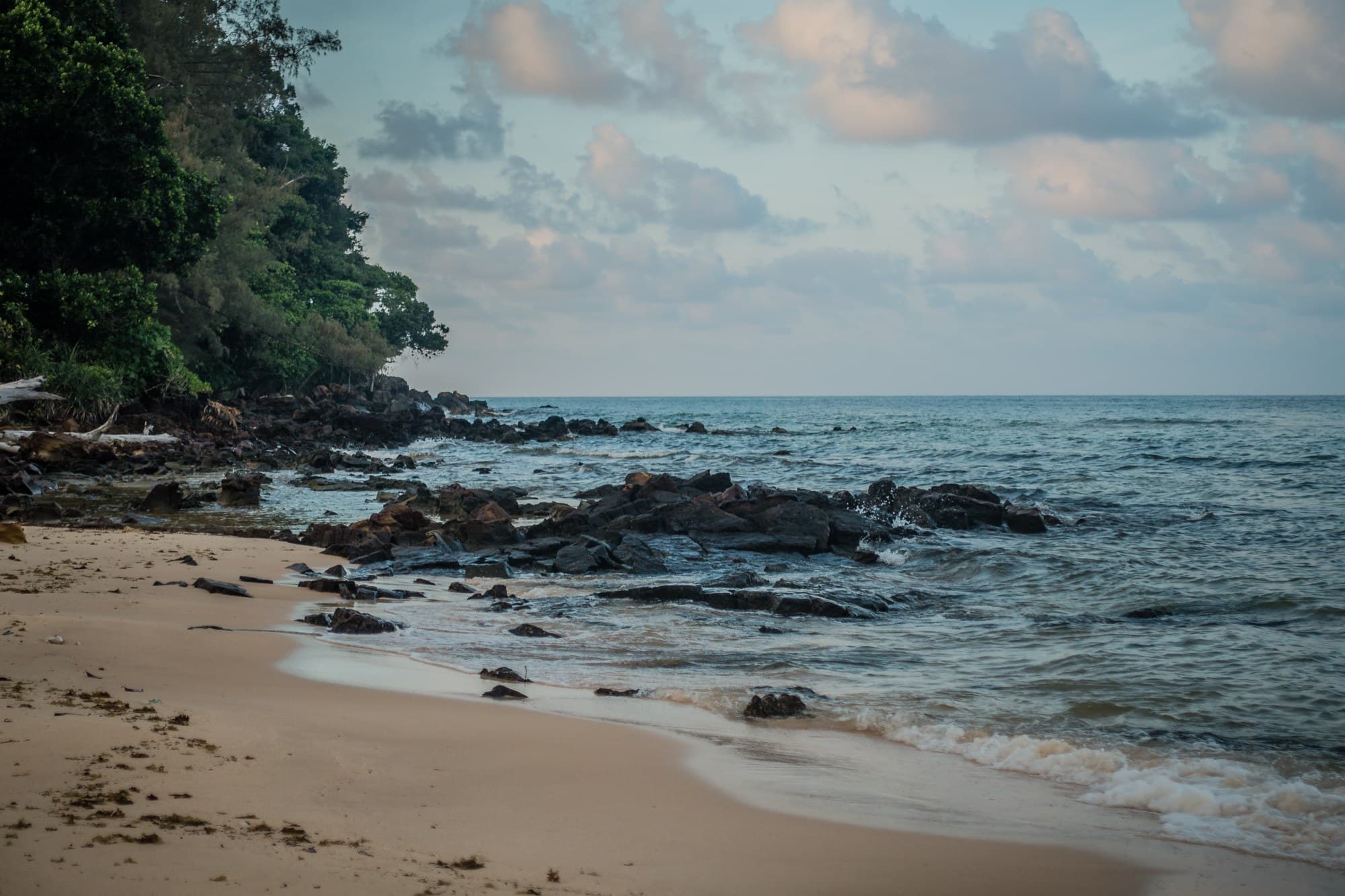 private beach cambodia
