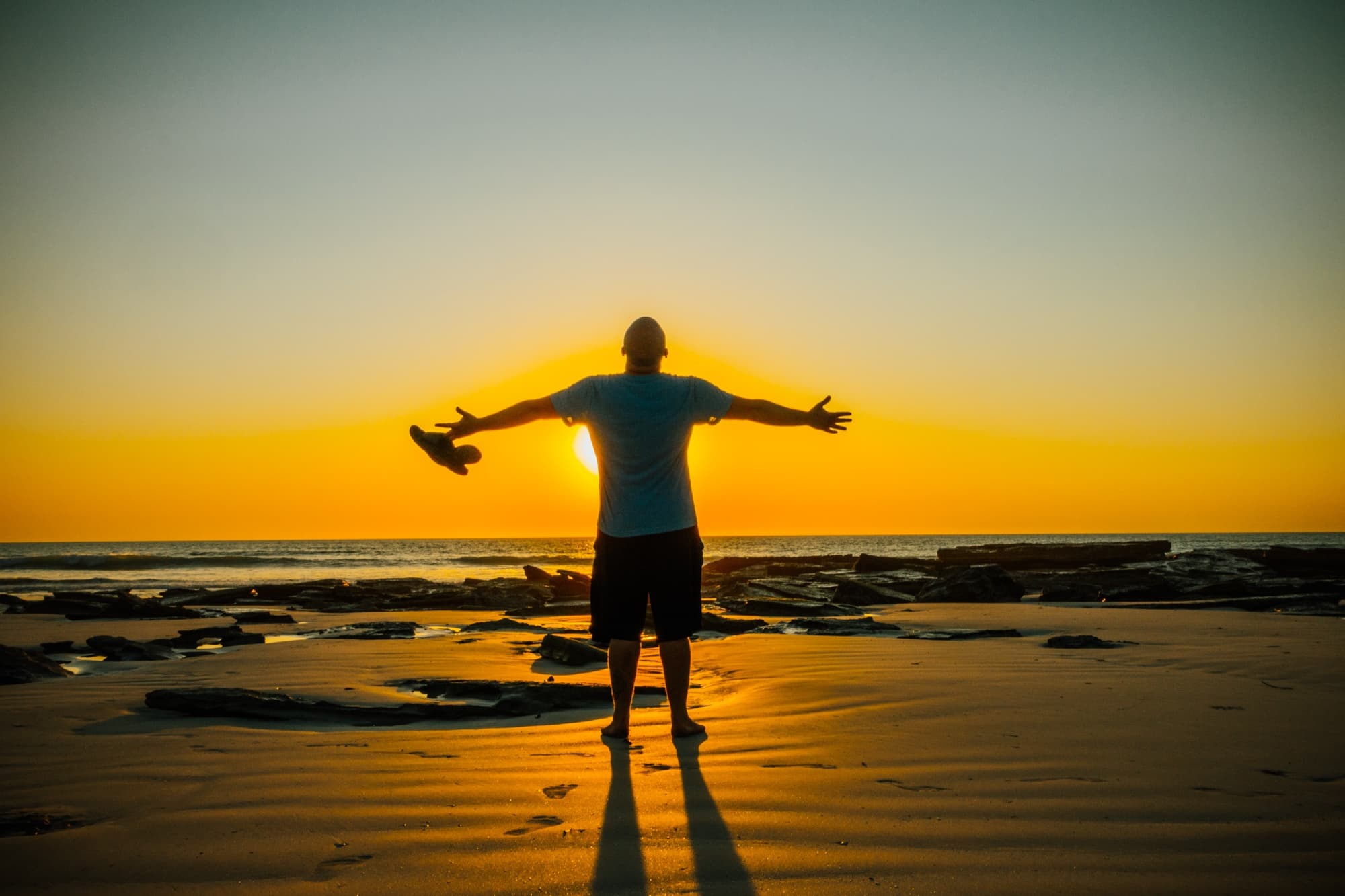 Sunset wes tcoast Australia