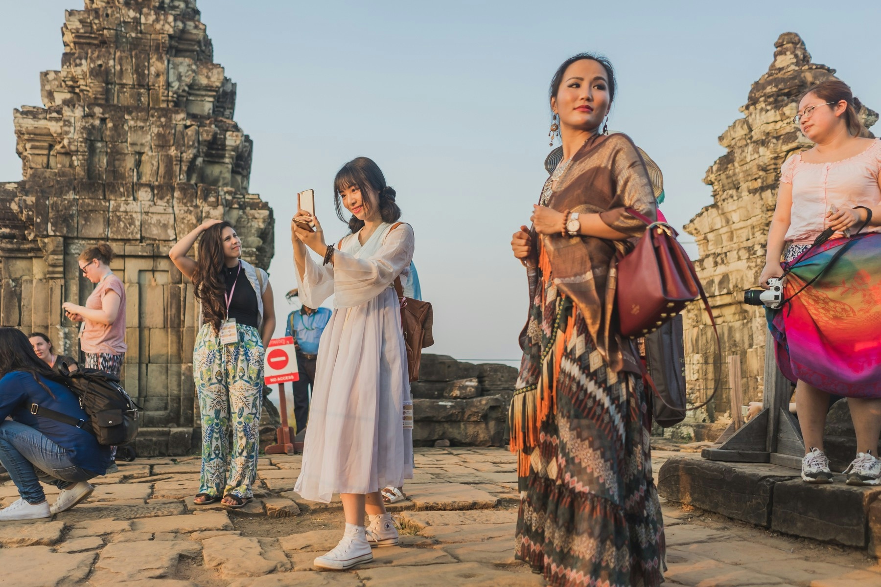 Angkor Wat zonsondergang
