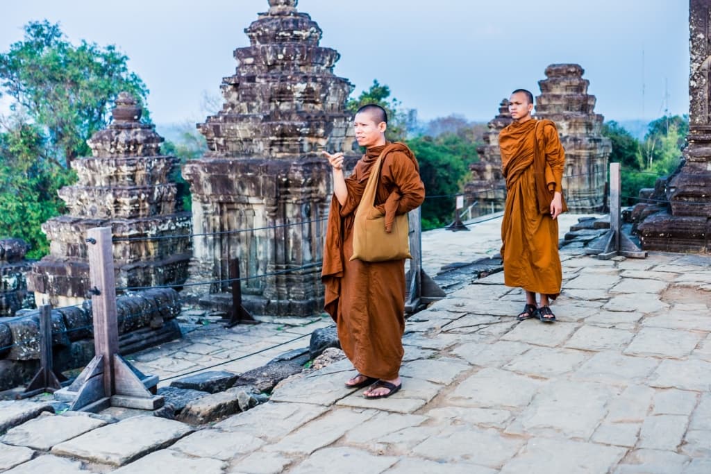 Angkor Wat zonsondergang