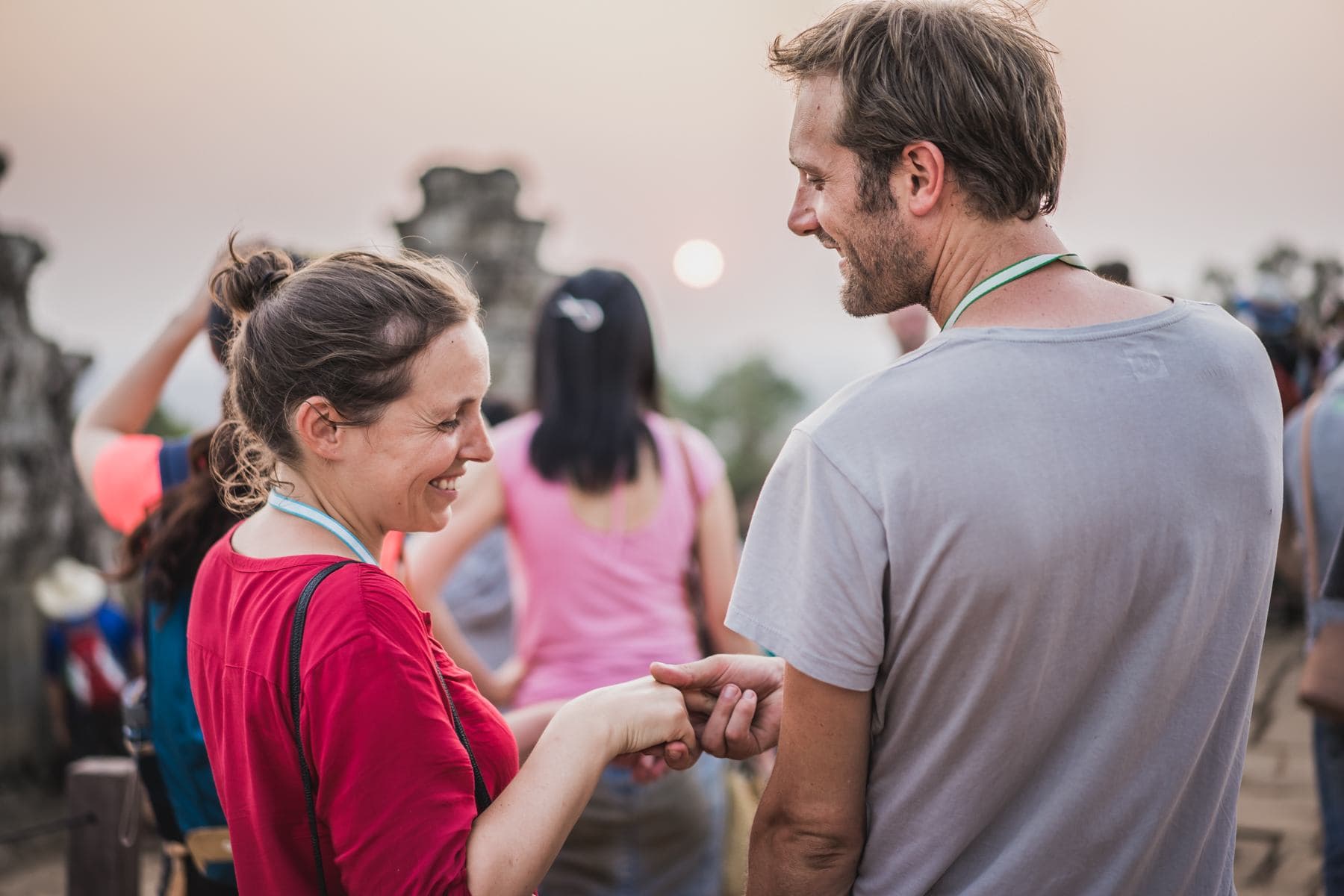 Angkor Wat zonsondergang