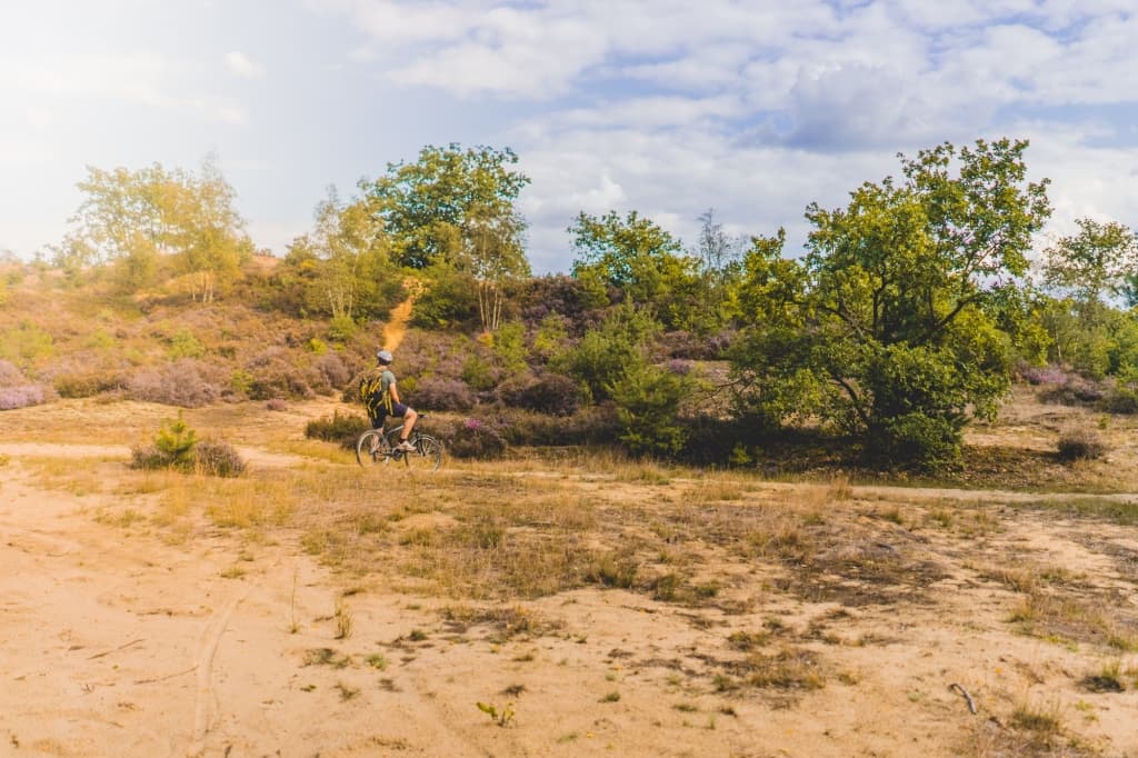 Mountainbiken aan Oudsberg