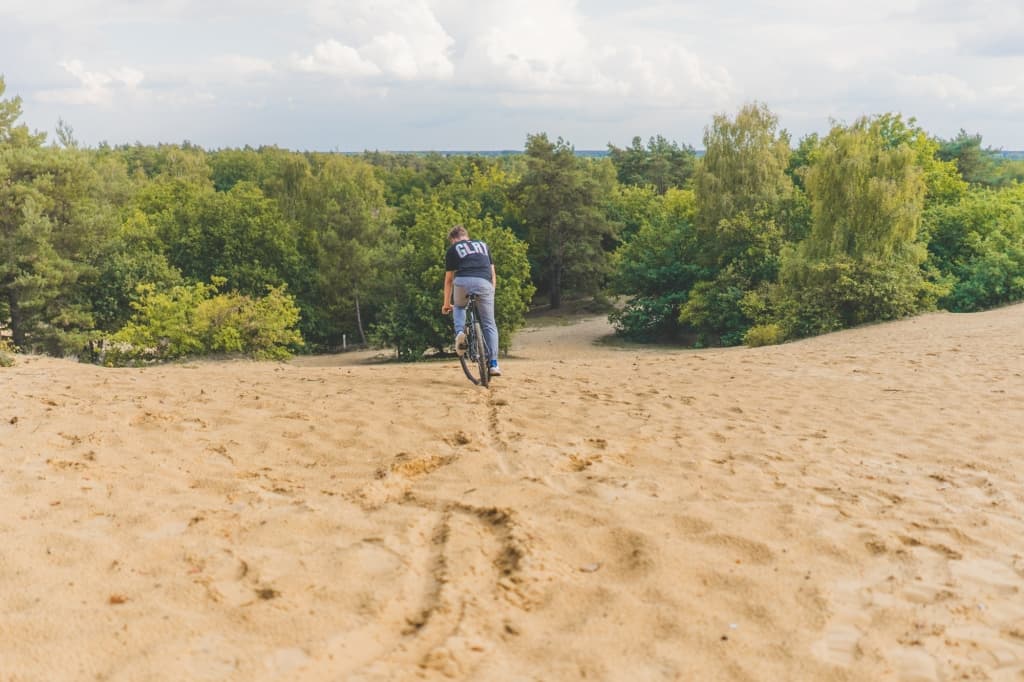 fietsen in de oudsberg