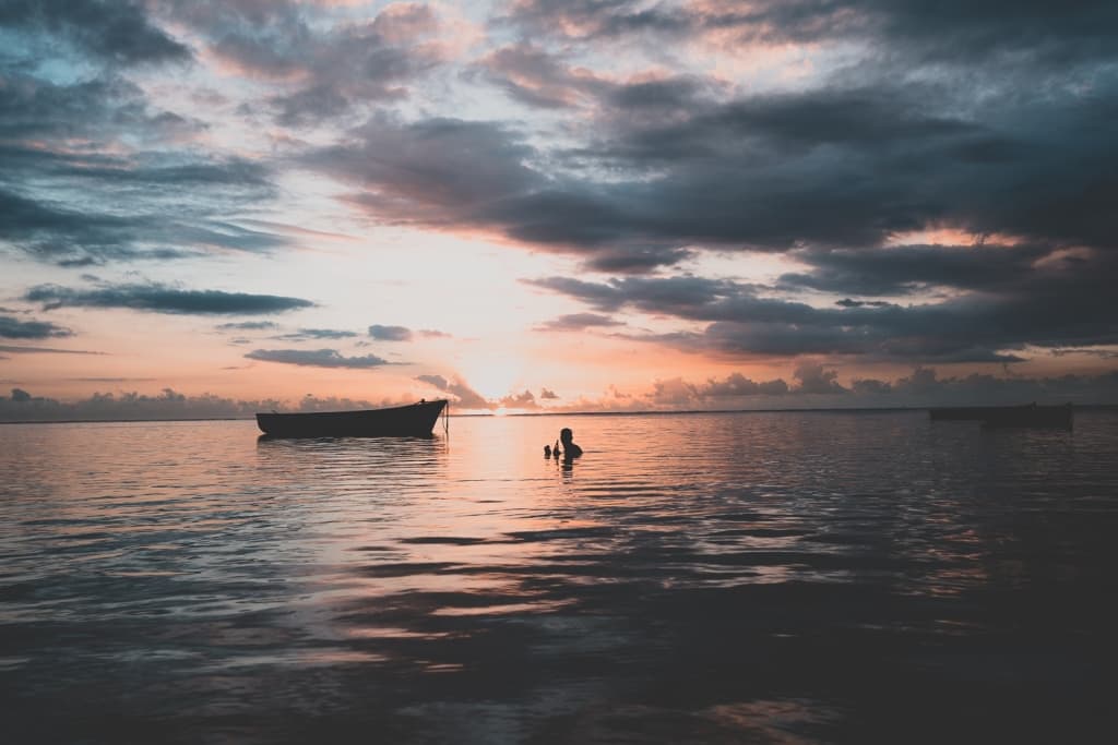 visvangst in Mauritius