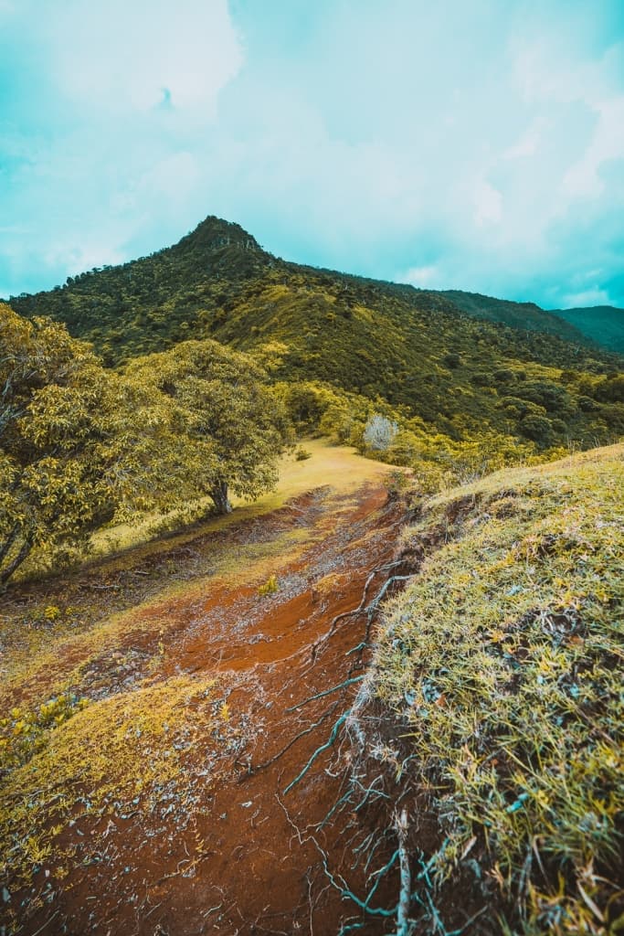 wandelen in Mauritius