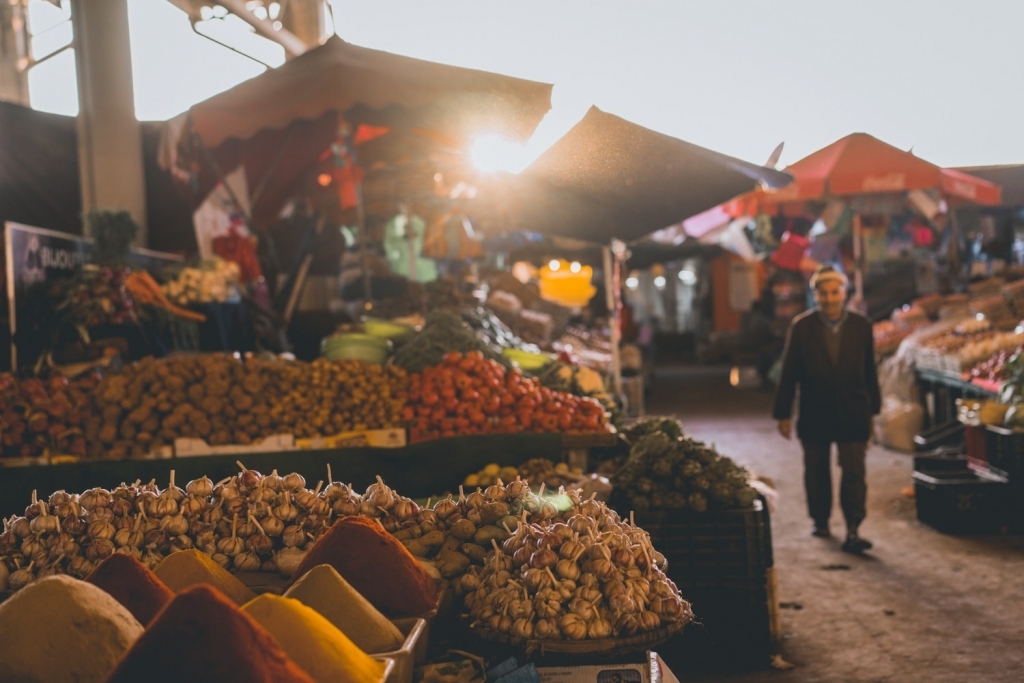 marktje bezoeken Souk El Had d'Agadir