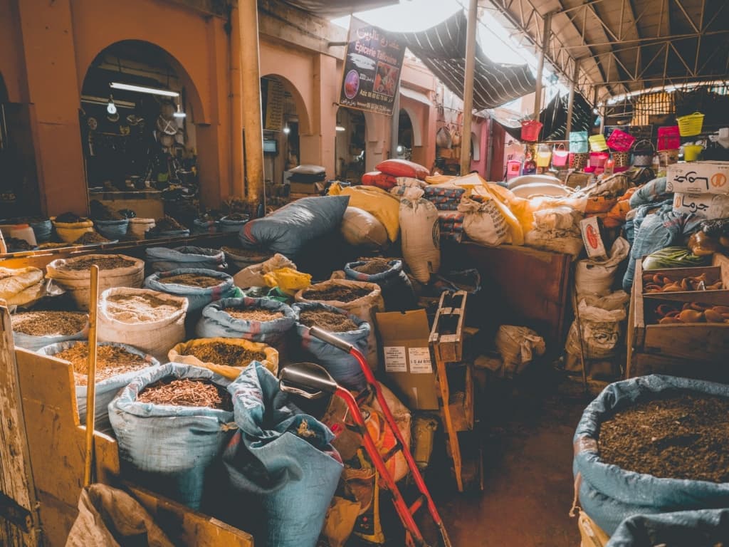 Marokko Souk Souk El Had d'Agadir
